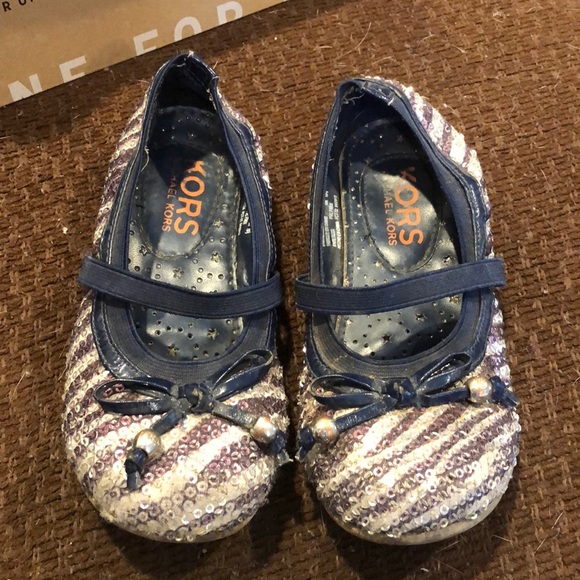 Michael Kors Lil Cora 2 Zebra Ballet Flats Sz 11 - Picture 2 of 5